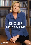 Affiche officielle de Marine Le Pen, candidate du second tour de l'lection prsidentielle du dimanche 7 mai 2017
